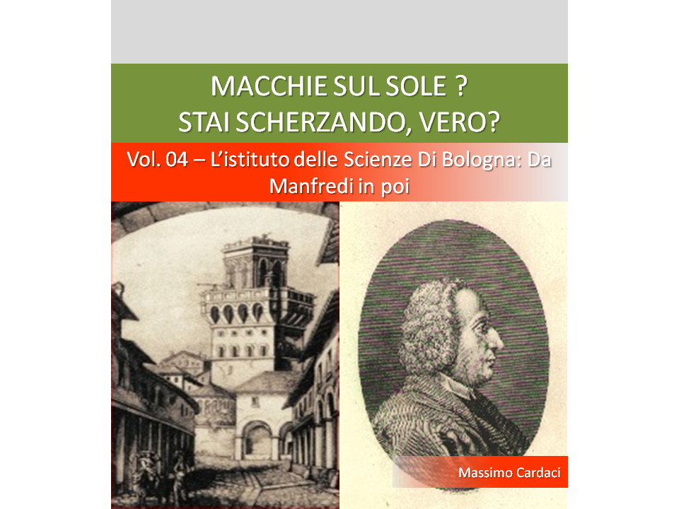 Libro sulla Stora della Scoperta delle macchie Solari - Volume 4